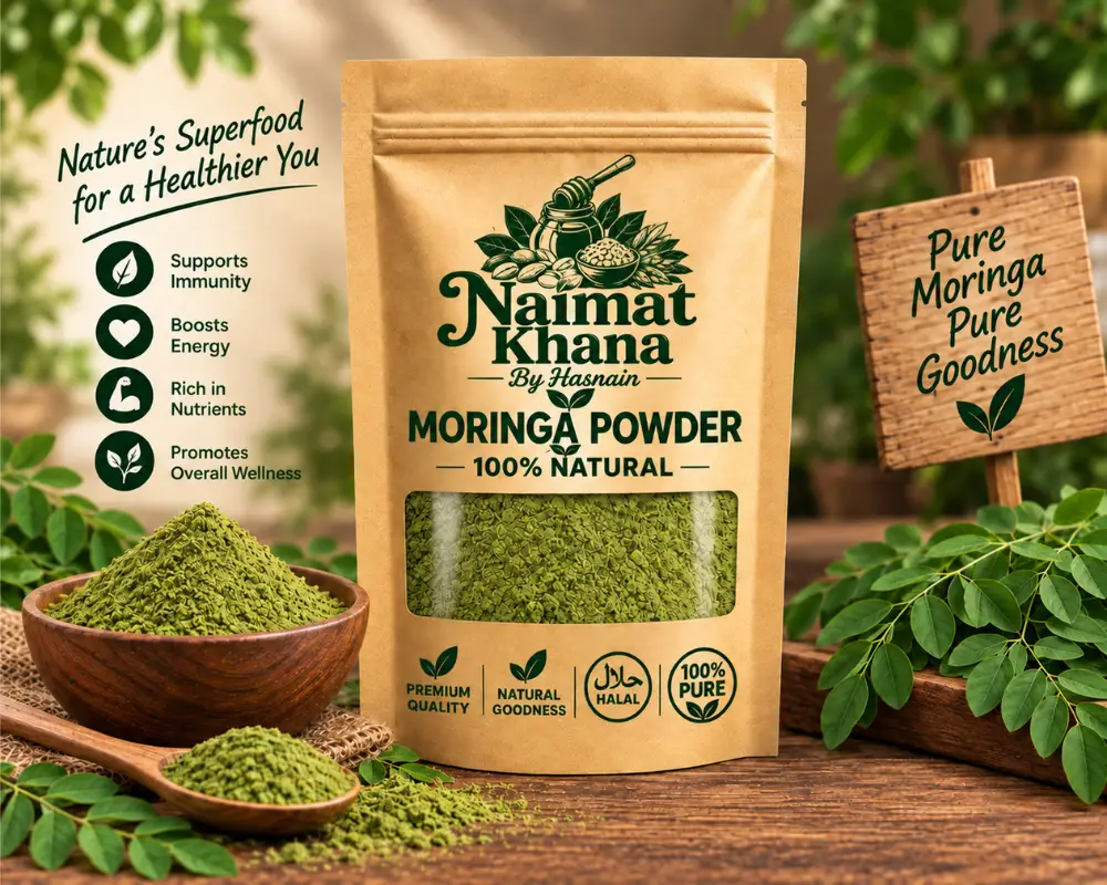 Moringa Leaves Powder - Raw Pure Natural - Moringa Powder Oleifera