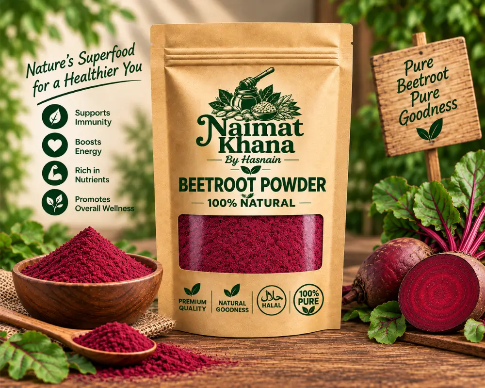 100% Pure Beetroot Powder – Natural & Premium Quality