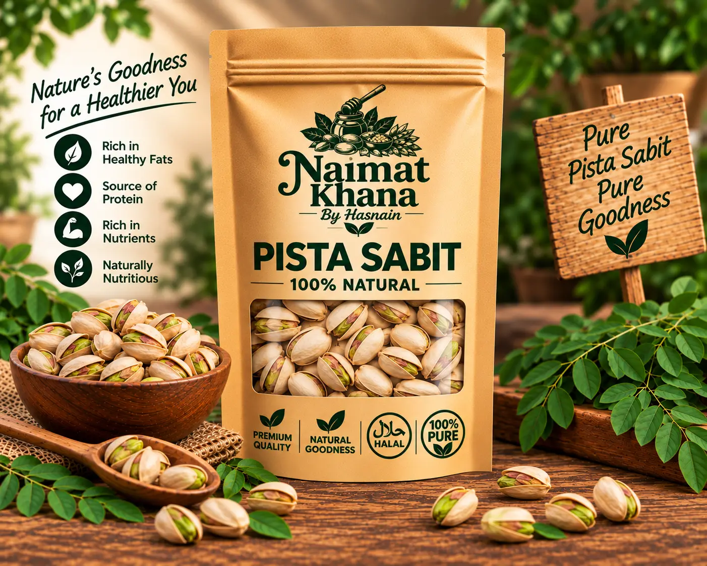Pista Sabit – Premium Whole Pistachios