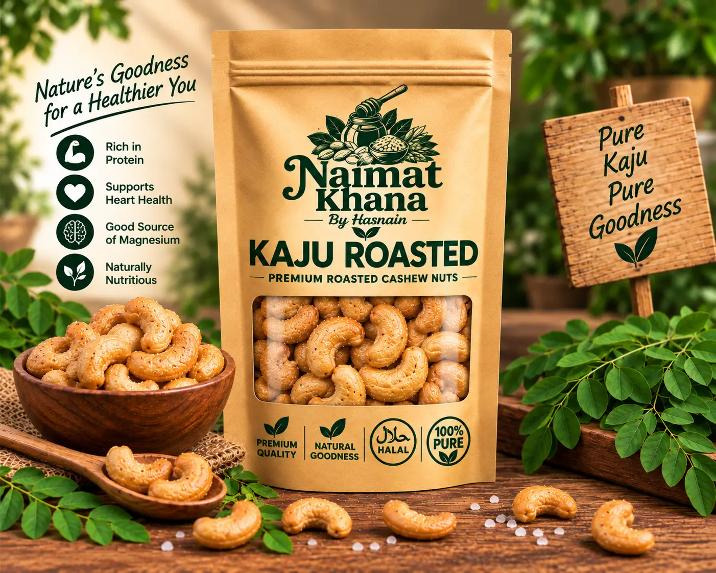 Kaju Roasted – Premium Roasted Cashew Nuts