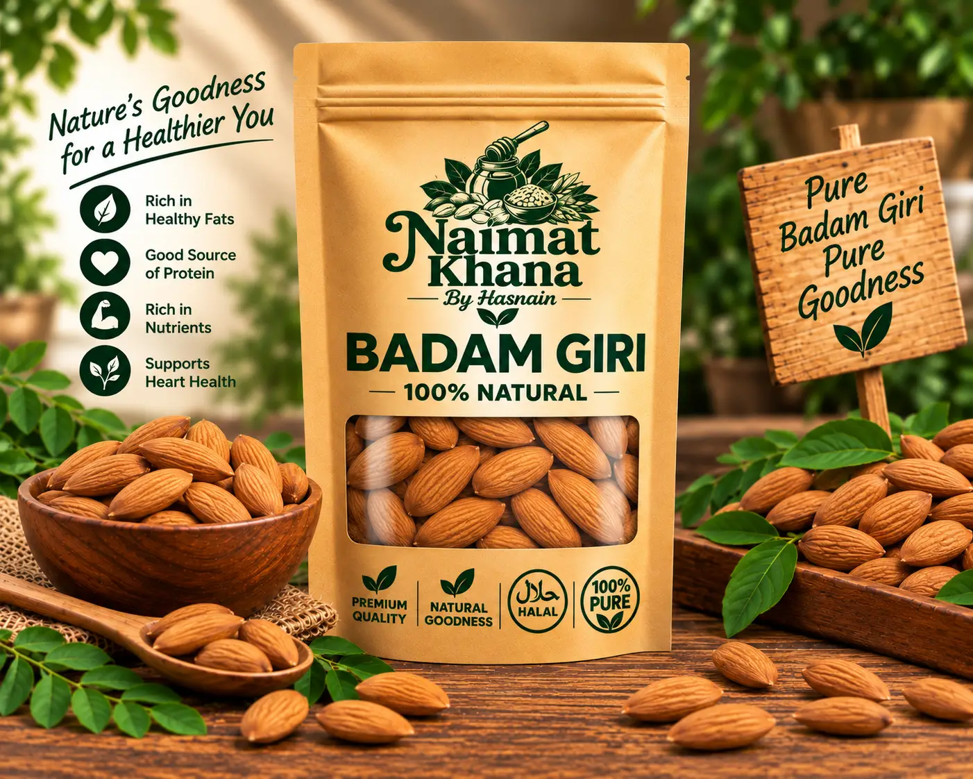 Badam Giri – Premium Almond kernels